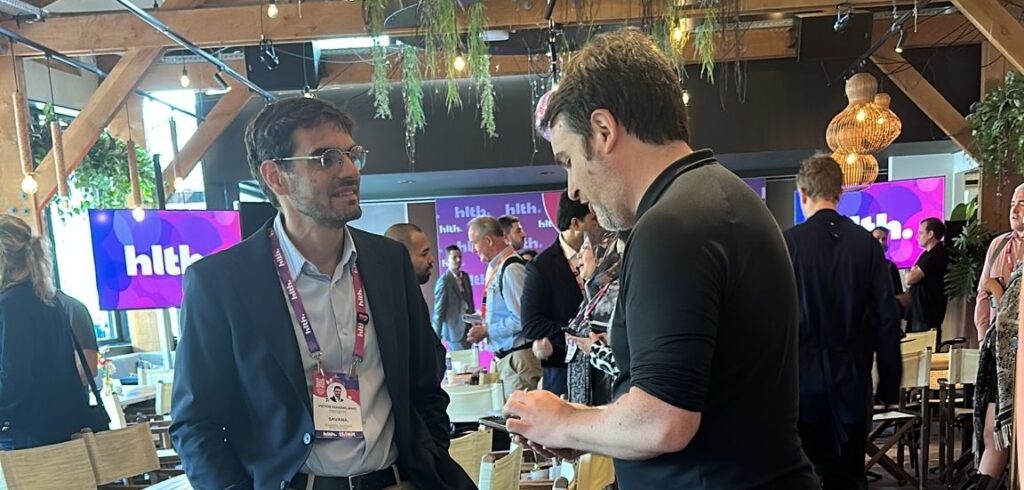 Networking at HLTH Europe