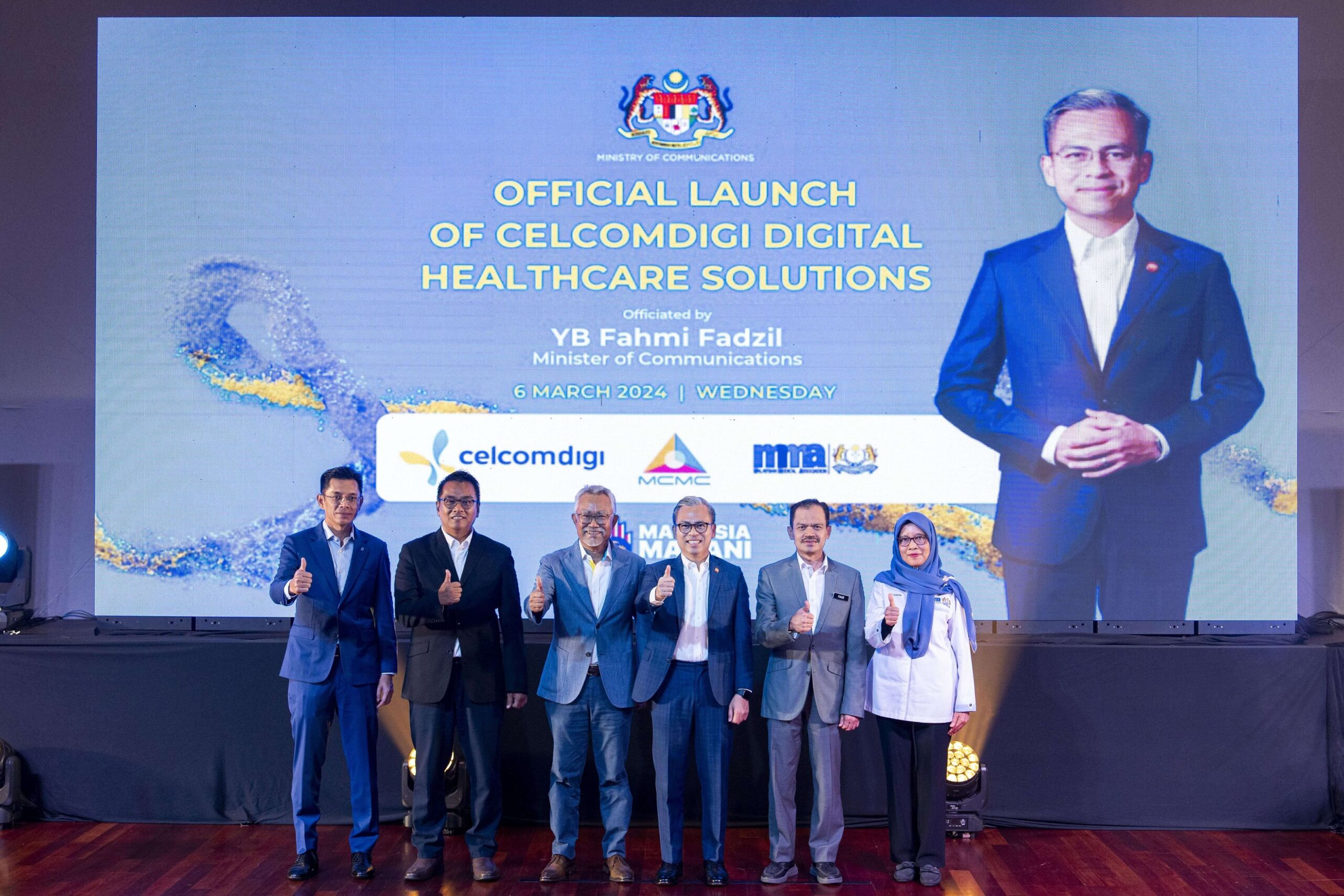 Launch of CelcomDigi digital healthcare solutions